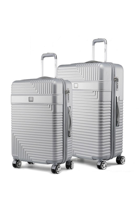 TEEK - MKF Luggage Set-Extra Large and Large BAG TEEK FG Silver  