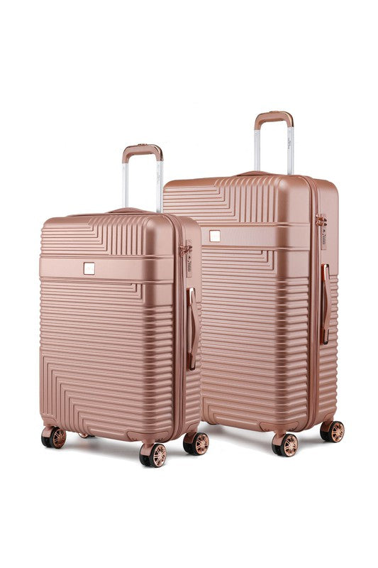 TEEK - MKF Luggage Set-Extra Large and Large BAG TEEK FG Rose Gold  