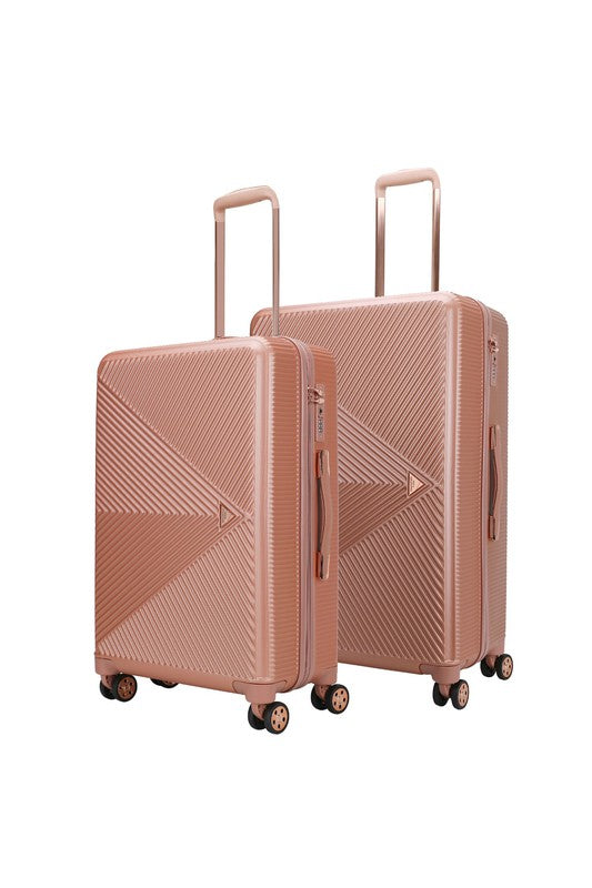 TEEK - MKF Felicity Luggage Set Extra Large and Large BAG TEEK FG Rose Gold  