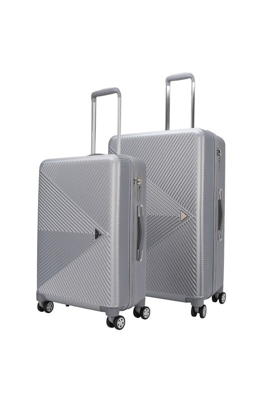 TEEK - MKF Felicity Luggage Set Extra Large and Large BAG TEEK FG Silver  