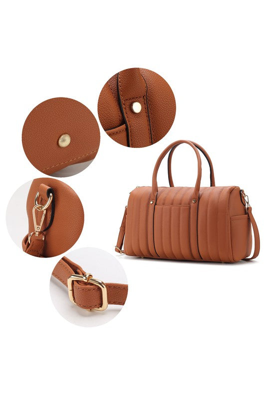 TEEK - MFK Collection Luana Quilted Duffle Bag BAG TEEK FG   