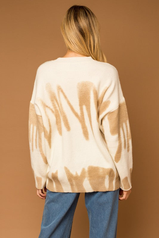 TEEK - Long Sleeve Spray Sweater SWEATER TEEK FG   