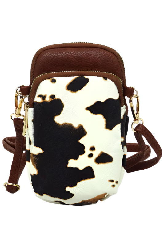 TEEK - Mini Crossbody Bag Cell Phone Purse BAG TEEK FG COW