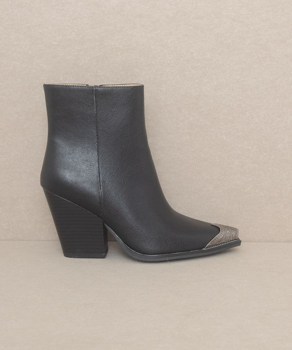 TEEK - Zion - Bootie with Etched Metal Toe SHOES TEEK FG BLACK 6 