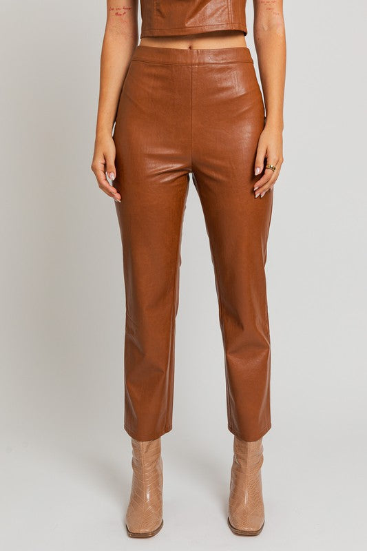 TEEK - Milk Chocolate Straight Pants PANTS TEEK FG   