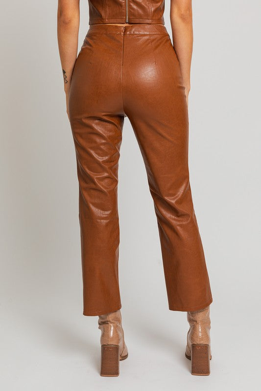 TEEK - Milk Chocolate Straight Pants PANTS TEEK FG   