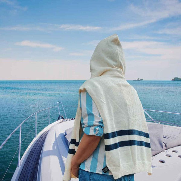 TEEK - On The Yacht Hoodie Sweater Scarf | Unisex SCARF TEEK FG   