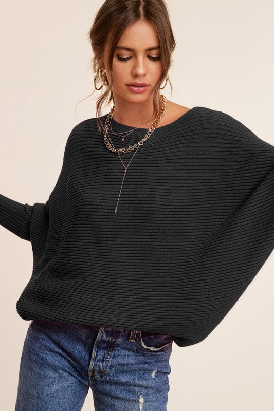 TEEK - Pop Shoulder Mae Sweater SWEATER TEEK FG   