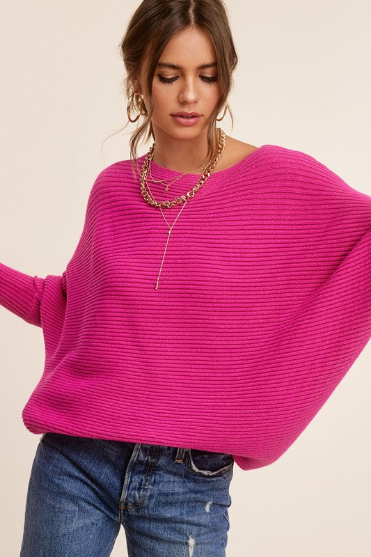 TEEK - Pop Shoulder Mae Sweater SWEATER TEEK FG   