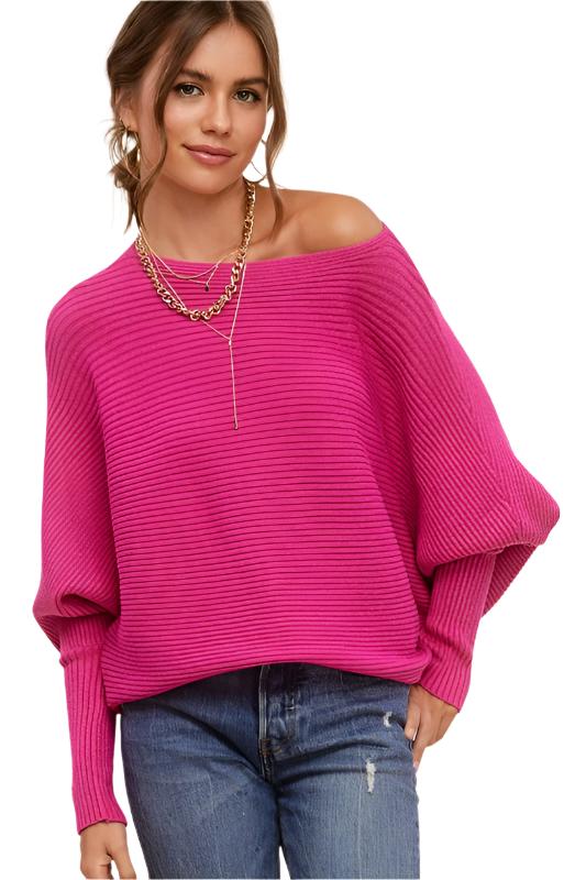 TEEK - Pop Shoulder Mae Sweater SWEATER TEEK FG   