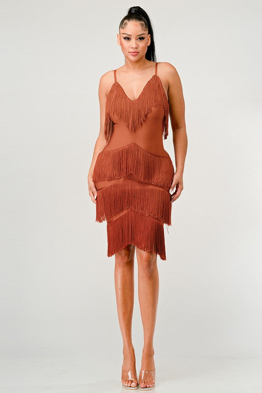Athina Shake It Bandage Mini Dress | Rust | S Athina Shake It Bandage Mini Dress | Rust | S