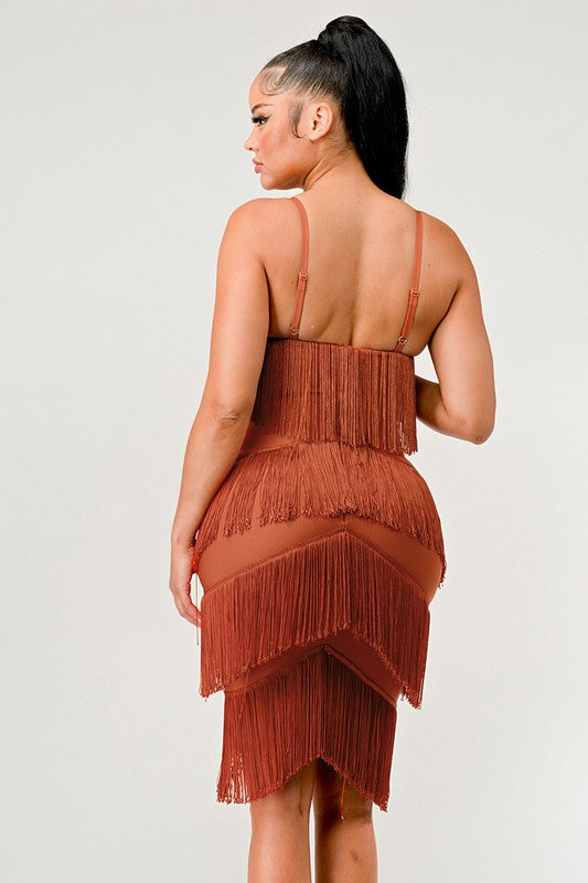 Athina Shake IT Bandage Mini Dress | Rust | S Athina Shake IT Bandage Mini Dress | Rust | S