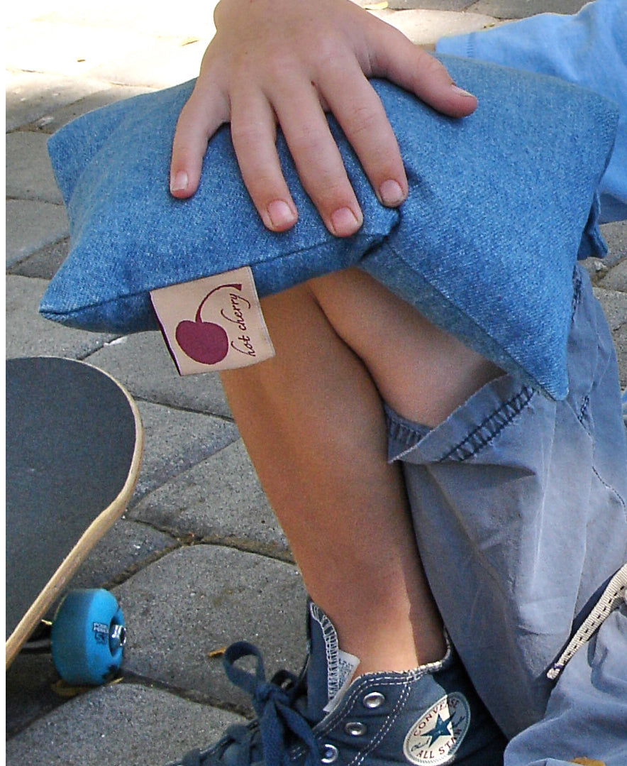 TEEK - Cherry Ice® Blue Denim Square in Zip-close Freezer Bag PILLOW TEEK HCP