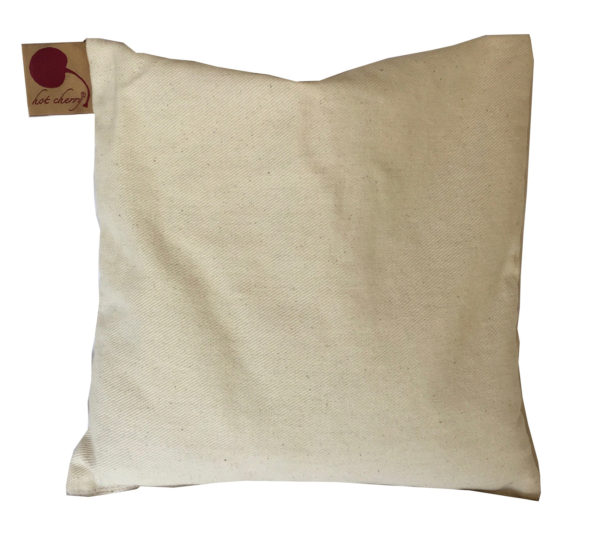 TEEK - Hot Cherry Square Pillow in Natural Denim PILLOW TEEK HCP