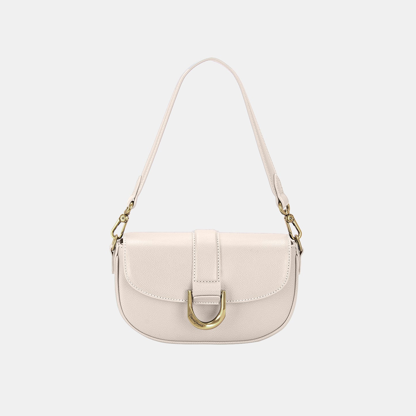 TEEK - Hung Buckle Shoulder Bag BAG TEEK Trend Ivory  