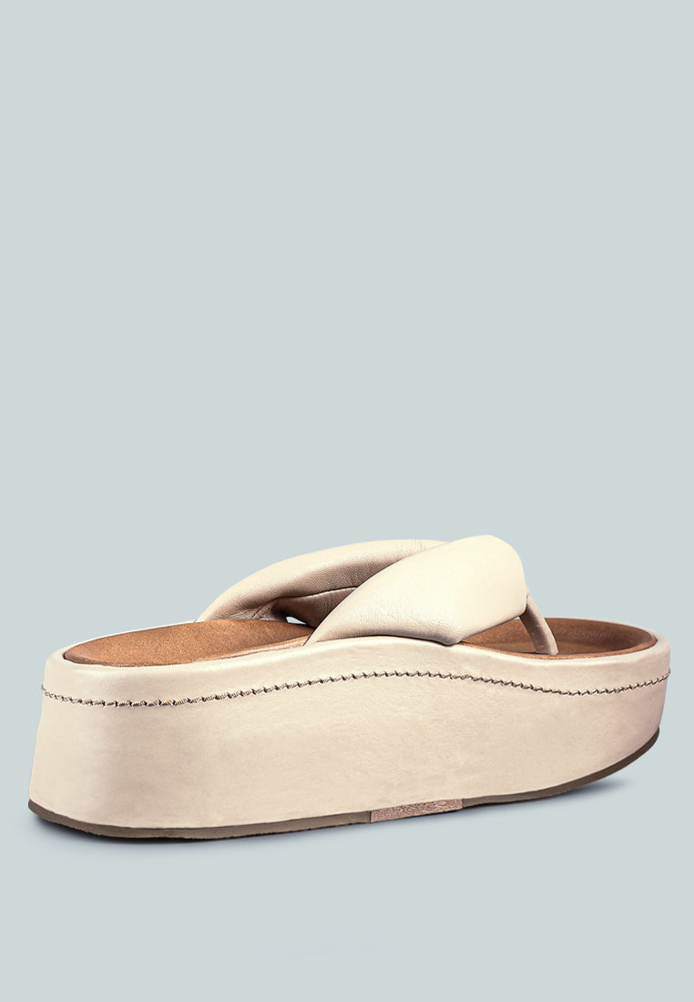 TEEK - Welch Thong Platform Sandals SHOES TEEK M   