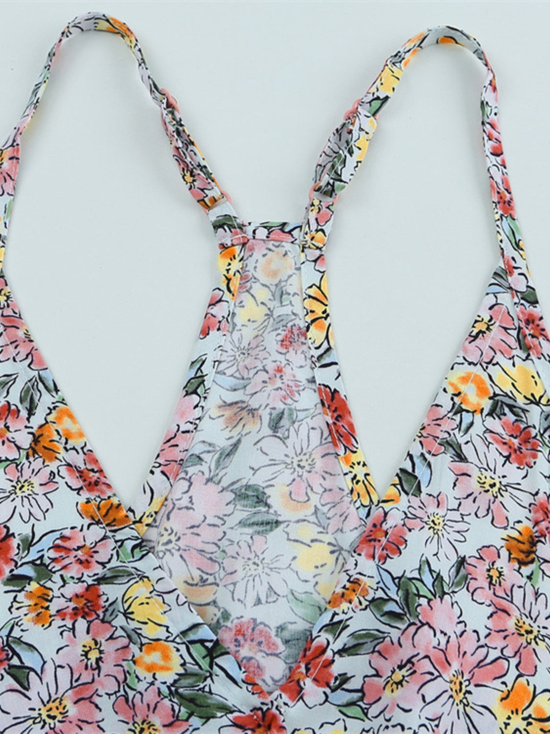 TEEK - Floral Surplice Cami TOPS TEEK Trend   