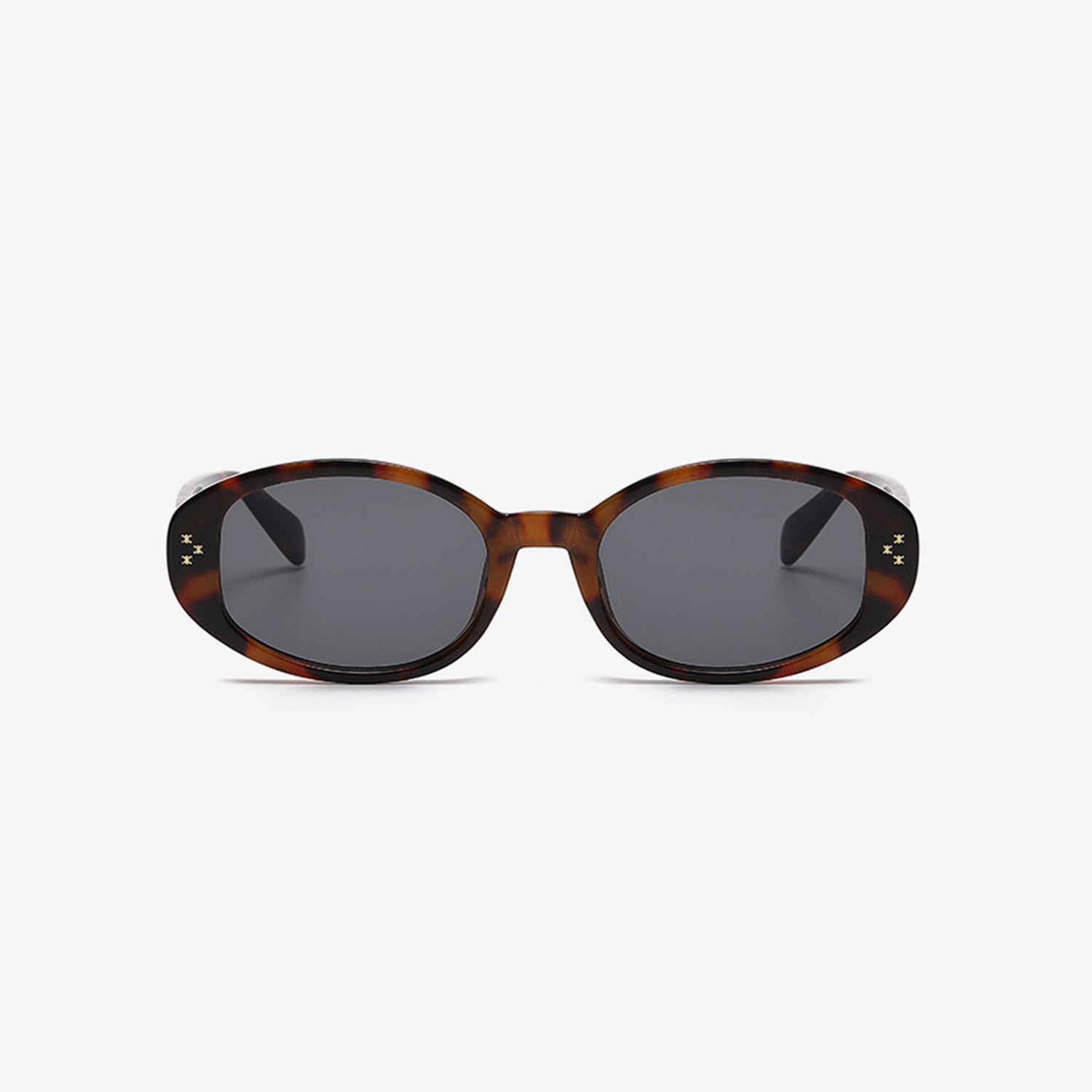TEEK - Styled Oval Frame Oval Sunglasses EYEGLASSES TEEK Trend   