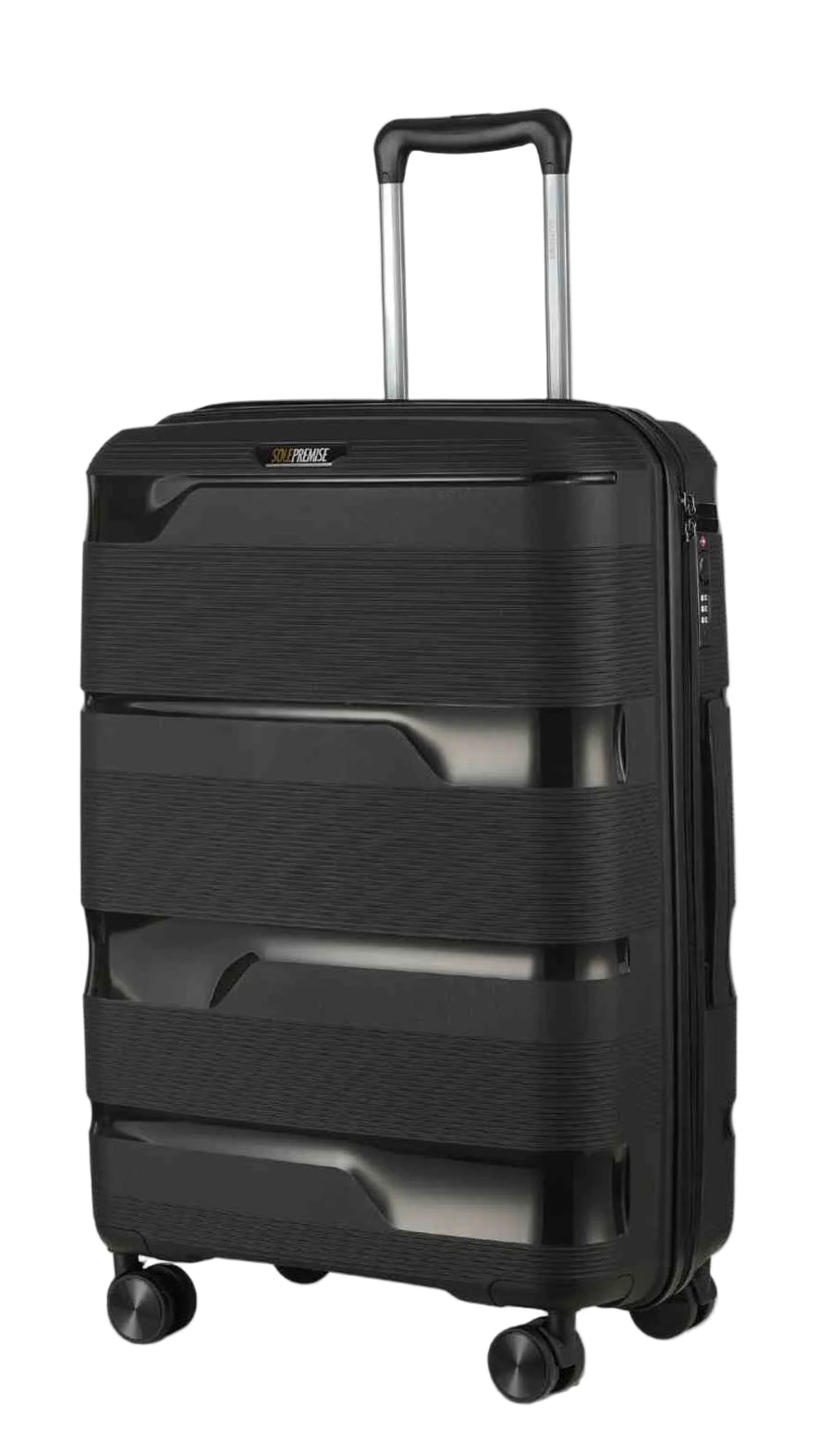 TEEK - 20-inch Black Carry-On Hardcase Roller Luggage BAG TEEK SP