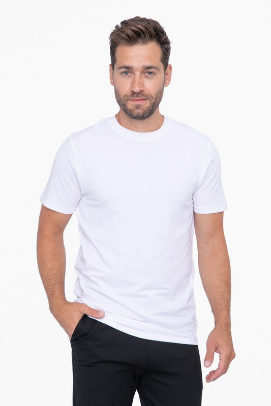 TEEK - Cotton Blend Short Sleeve Tee TOPS TEEK FG White S 