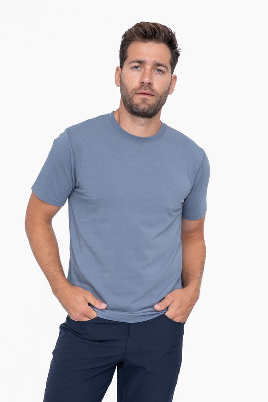 TEEK - Cotton Blend Short Sleeve Tee TOPS TEEK FG   