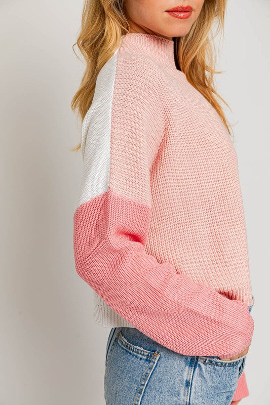 TEEK - Color Block Oversize Sweater SWEATER TEEK FG   