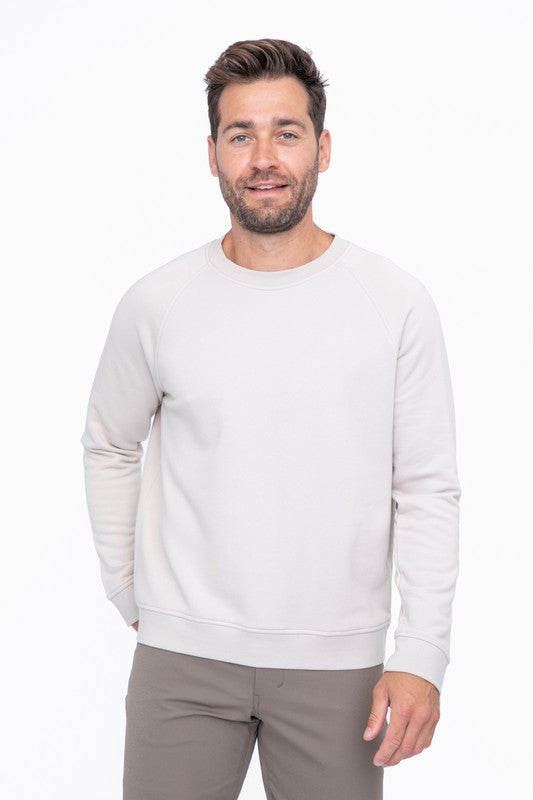 TEEK - Cotton Blend Classic Crewneck TOPS TEEK FG Light Grey S 