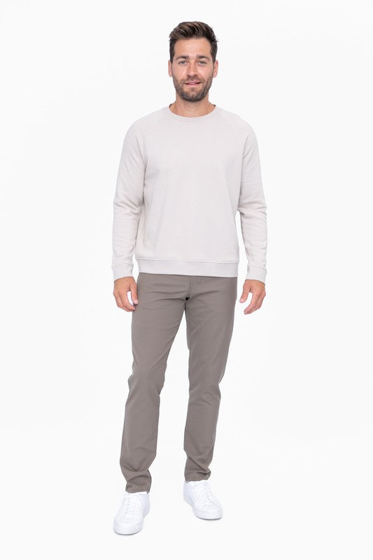 TEEK - Cotton Blend Classic Crewneck TOPS TEEK FG   