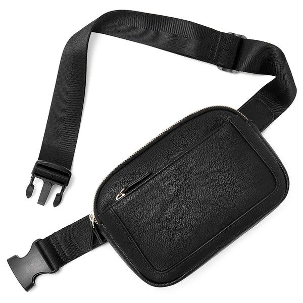 TEEK - Vegan Leather Everywhere Sling Belt Bag BAG TEEK FG   