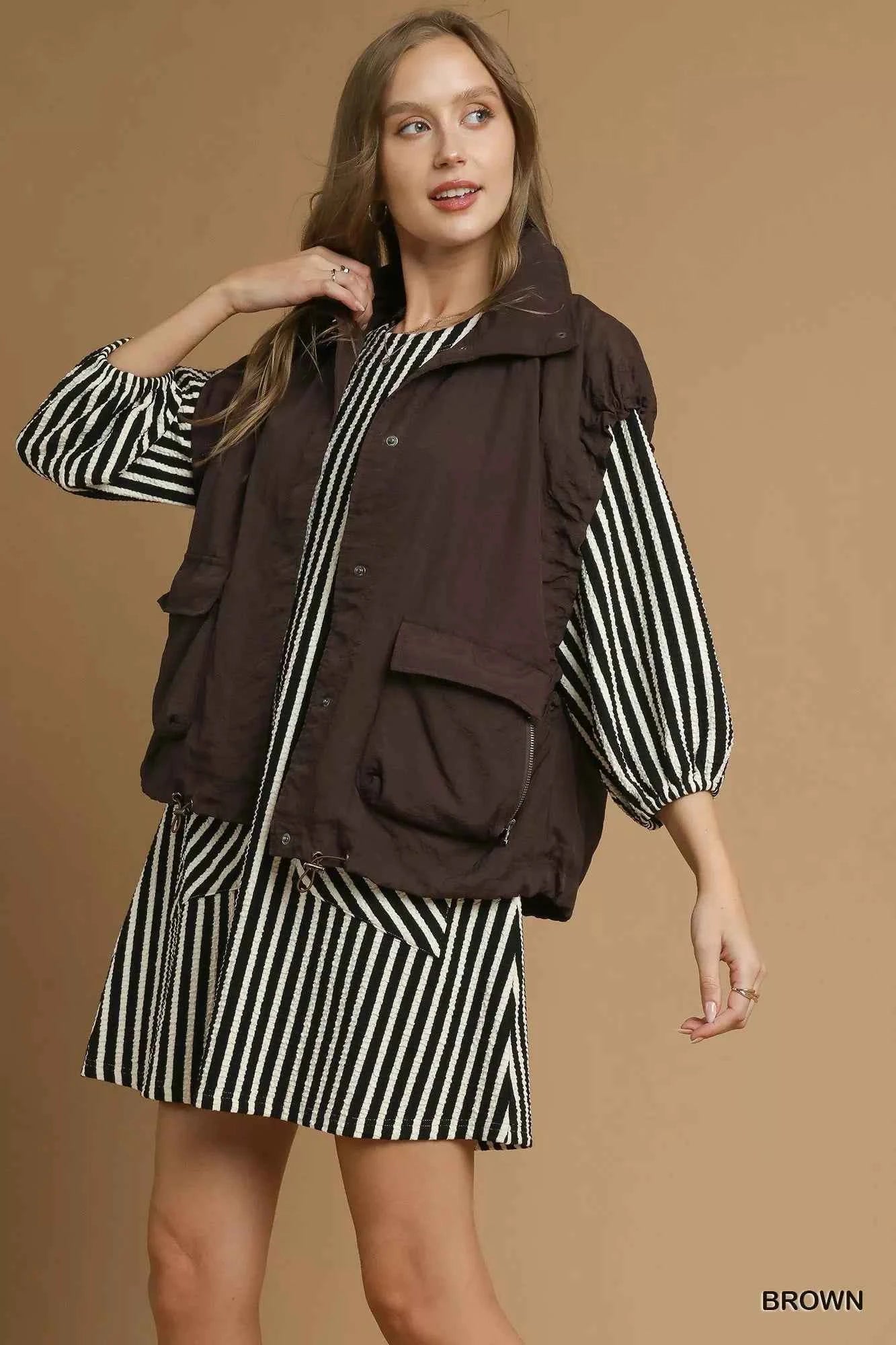 TEEK - Nylon Vest with Pockets VEST TEEK Trend