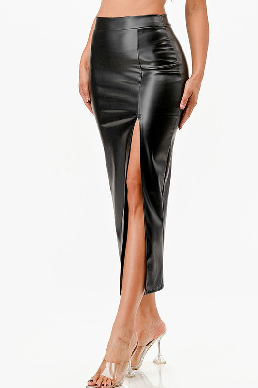 TEEK - Slit Pencil Skirt SKIRT TEEK FG