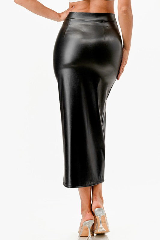 TEEK - Slit Pencil Skirt SKIRT TEEK FG