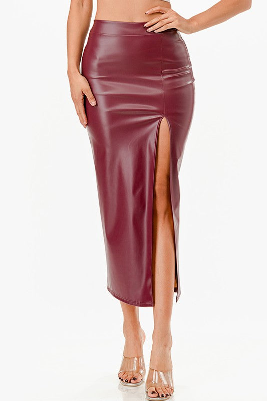TEEK - Slit Pencil Skirt SKIRT TEEK FG