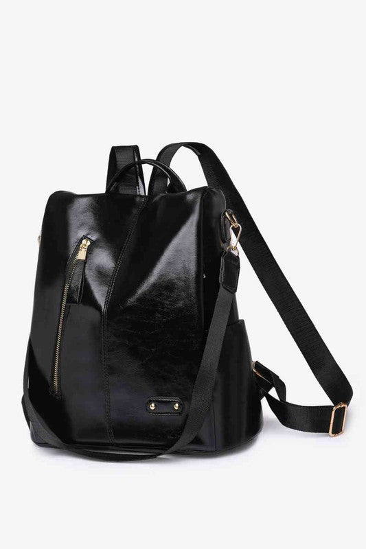 TEEK - The M Zipper Pocket Backpack BAG TEEK FG Black  