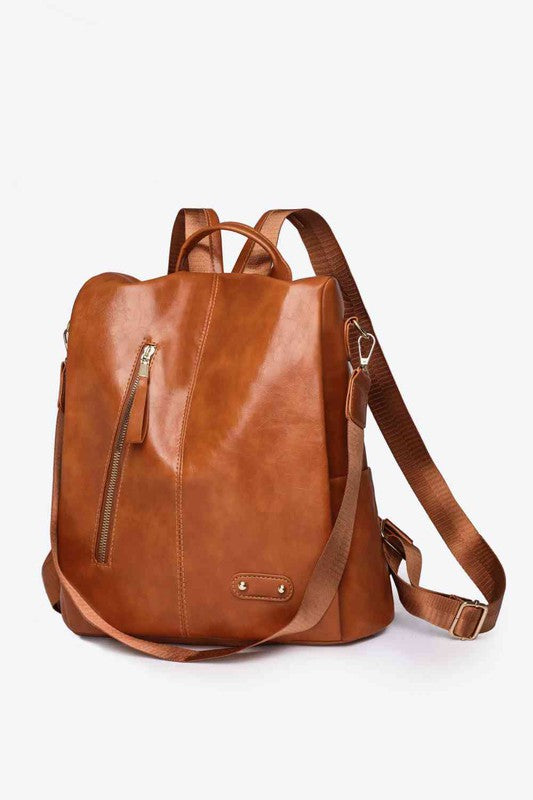 TEEK - The M Zipper Pocket Backpack BAG TEEK FG Ochre  
