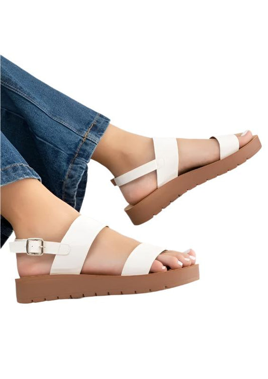 TEEK - VERA 2 SANDALS SHOES TEEK FG White 7 