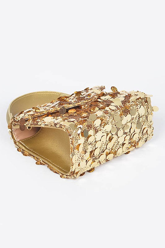 TEEK - Large Sequins Crossbody Swing Bag BAG TEEK FG   