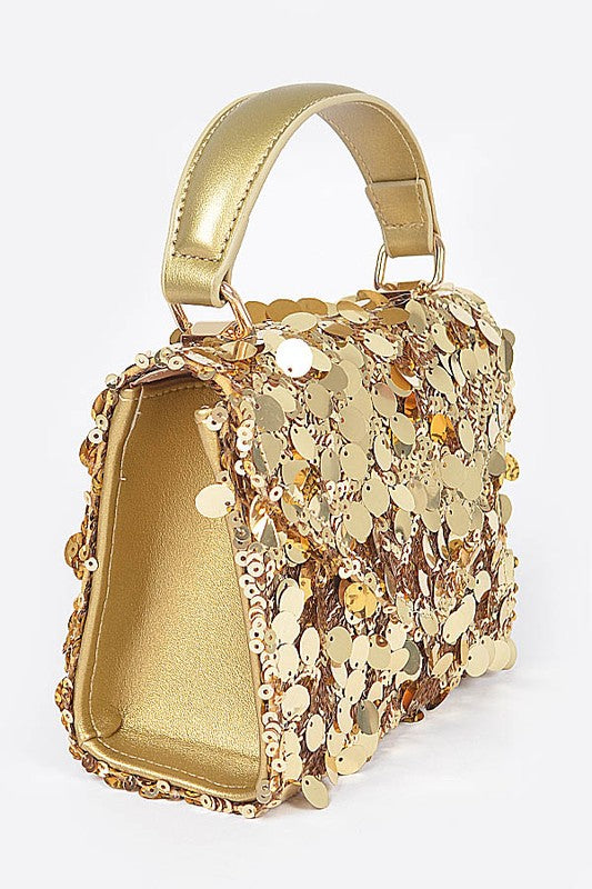 TEEK - Large Sequins Crossbody Swing Bag BAG TEEK FG   