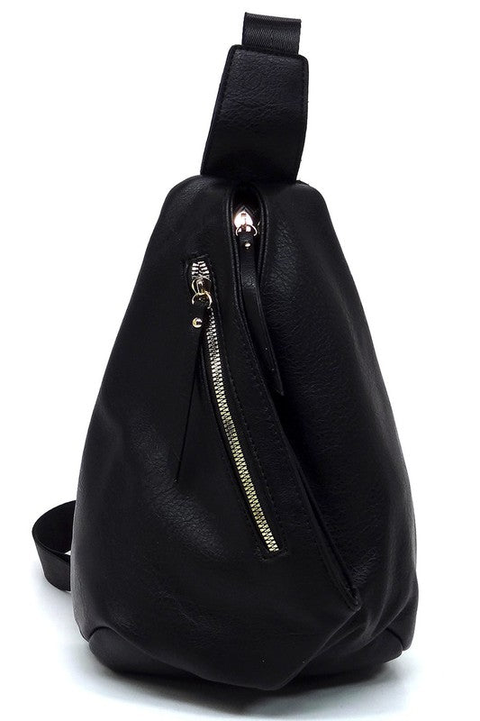 TEEK - Fashion Sling Bag Backpack BAG TEEK FG BLACK  
