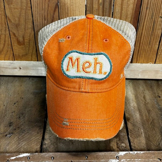 TEEK - Orange Meh Hat HAT TEEK FG One Size  