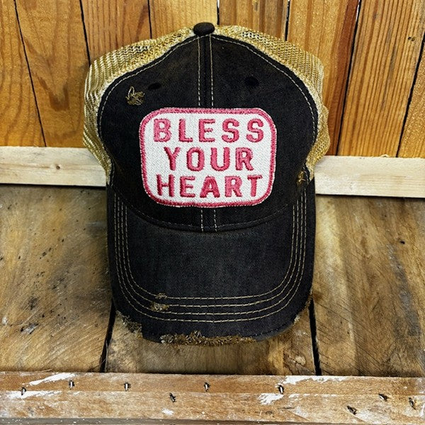 TEEK - Navy Bless Your Heart Hat HAT TEEK FG One Size  