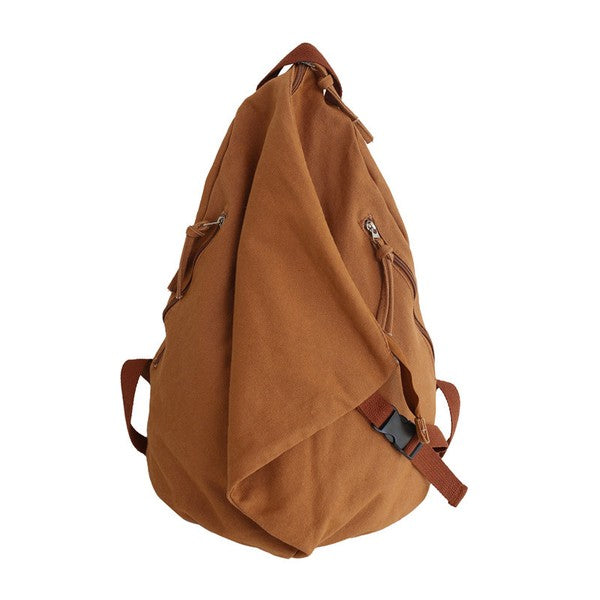 TEEK - Angle Asymmetric Canvas Backpack BAG TEEK FG   