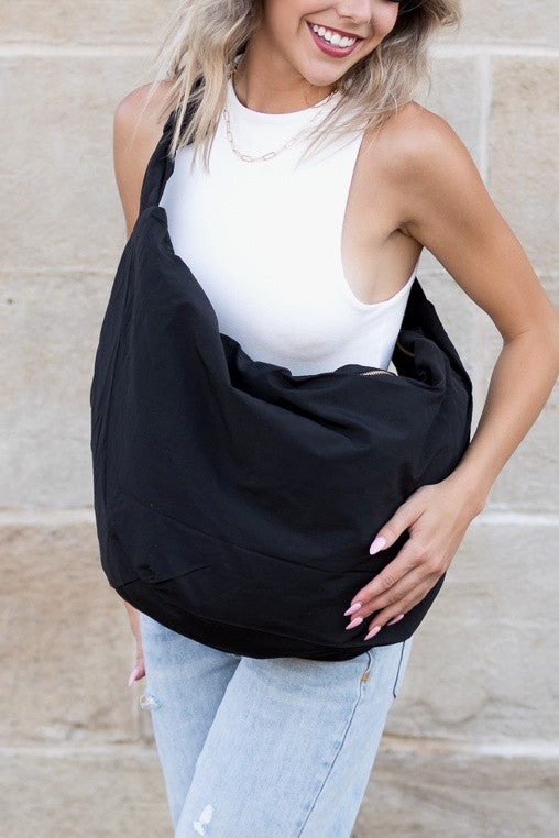 TEEK - Oversized Nylon Carryall Messenger Bag BAG TEEK FG   