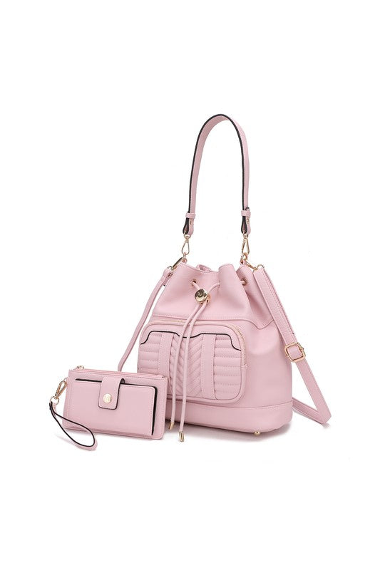 TEEK - MKF Ryder Shoulder Bag and Wallet BAG TEEK FG Pink  