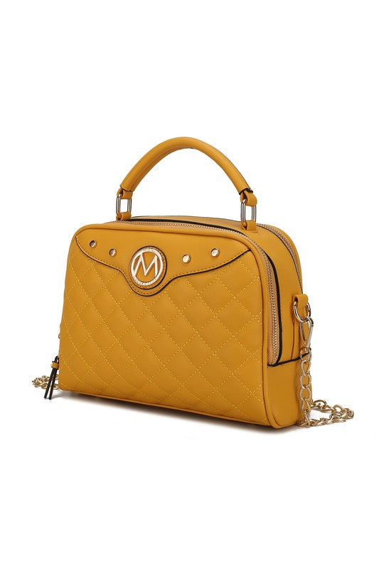 TEEK - MKF Samira Satchel Bag BAG TEEK FG Yellow  