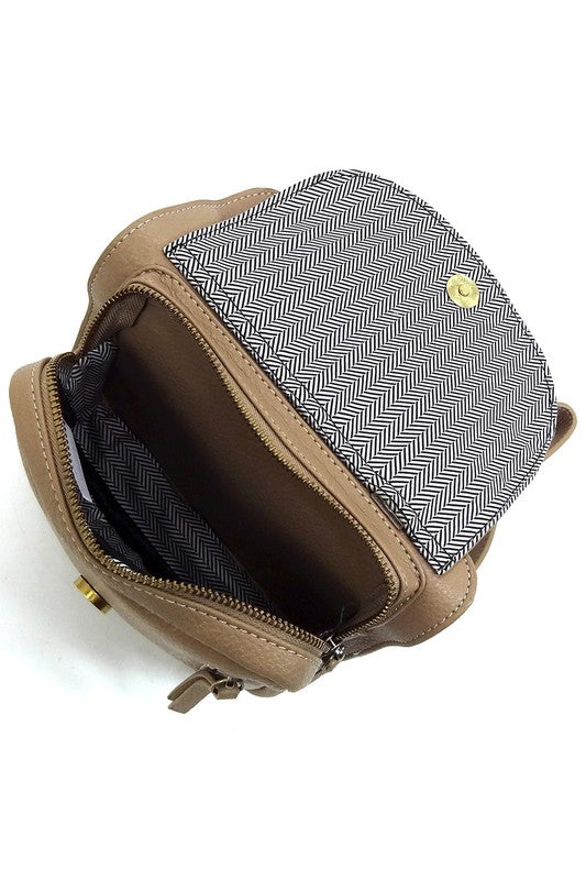 TEEK - Flat Crossbody Bag BAG TEEK FG