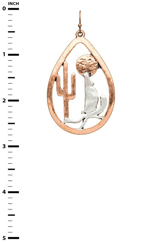 TEEK - Desert Cactus Cutout Earrings JEWELRY TEEK FG   