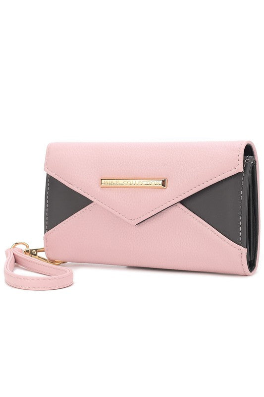 TEEK - MKF Kearny Vegan Leather Women Wallet Bag BAG TEEK FG Pink  
