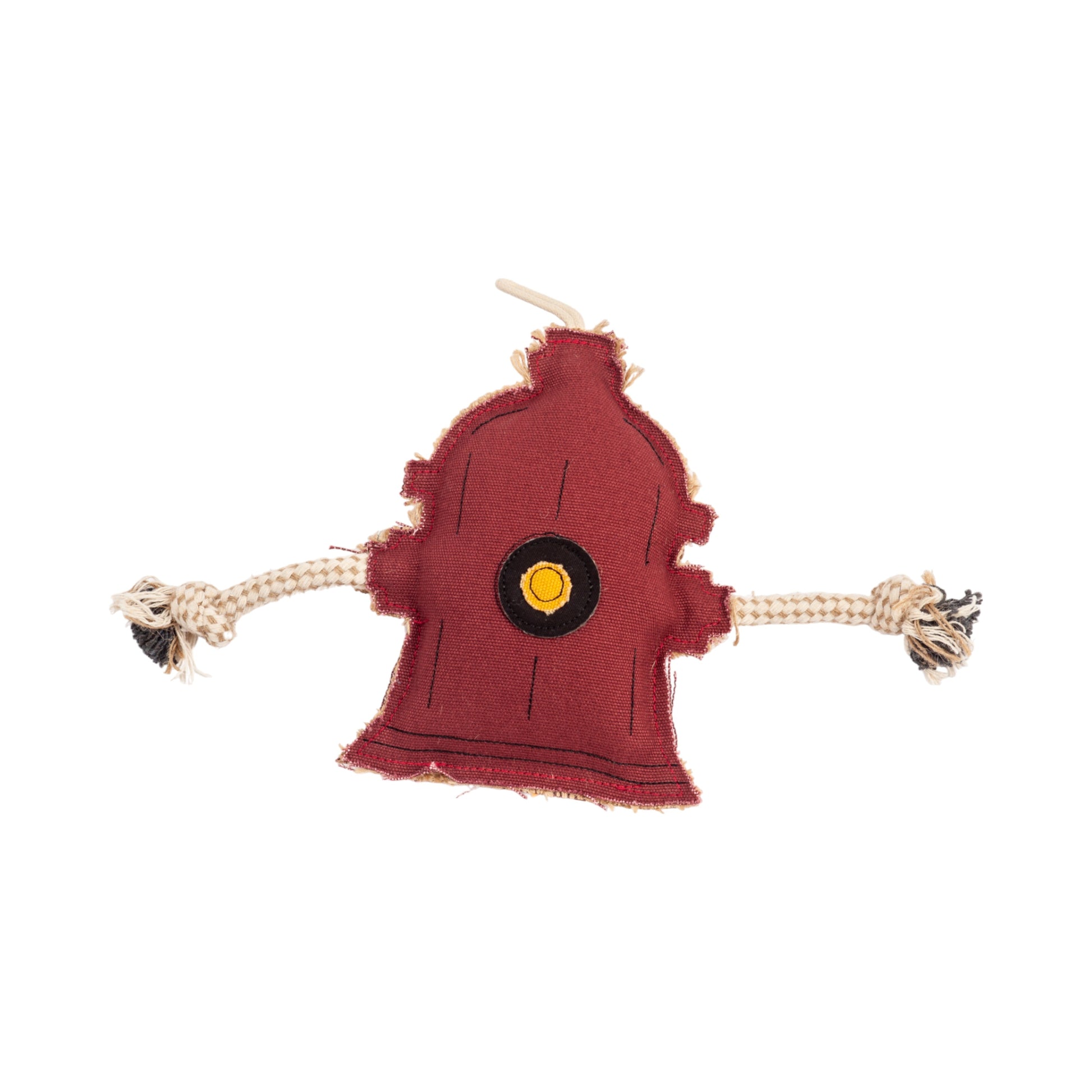TEEK - Country Living Canvas & Jute Fire Hydrant Dog Chew Toy PET SUPPLIES TEEK APS