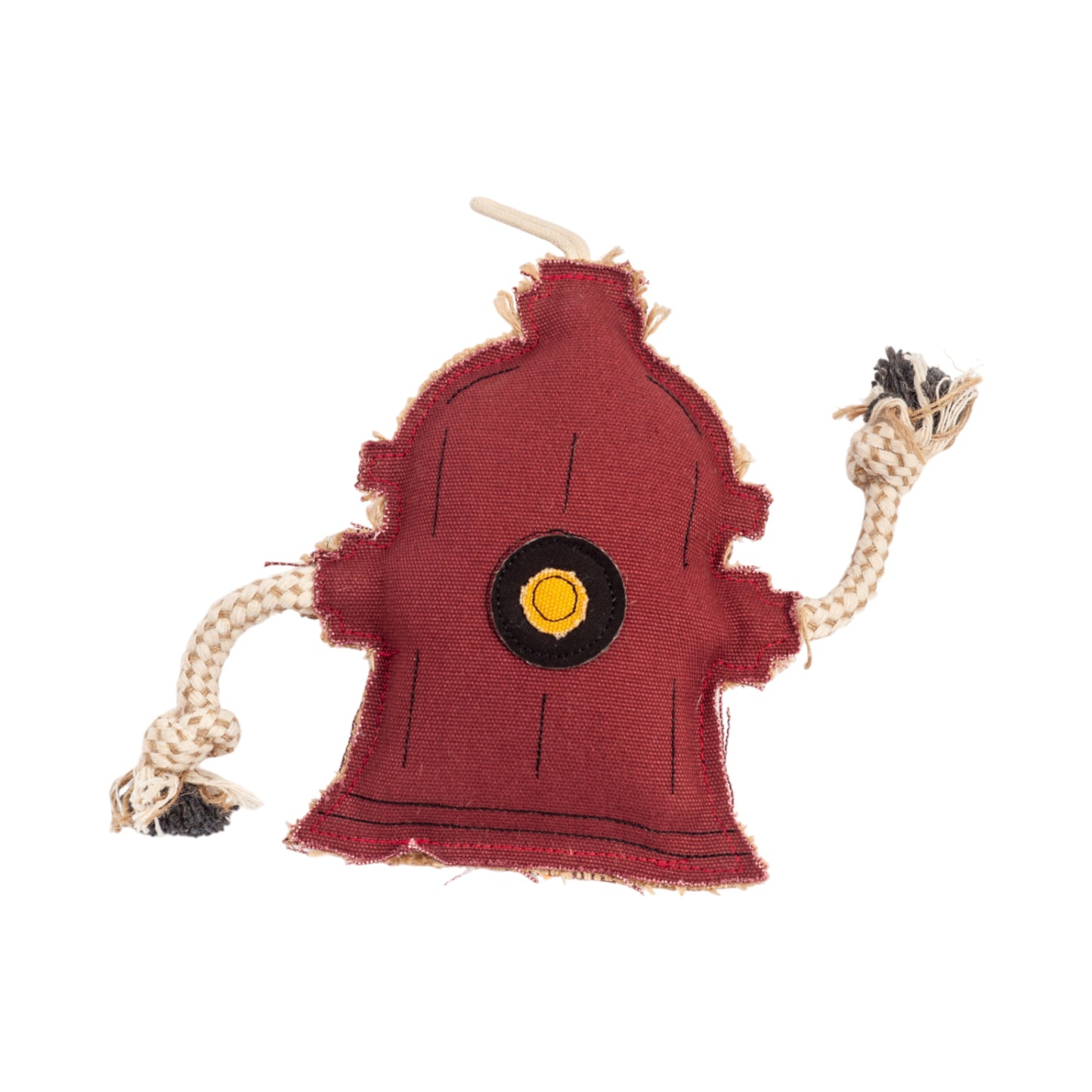 TEEK - Country Living Canvas & Jute Fire Hydrant Dog Chew Toy PET SUPPLIES TEEK APS